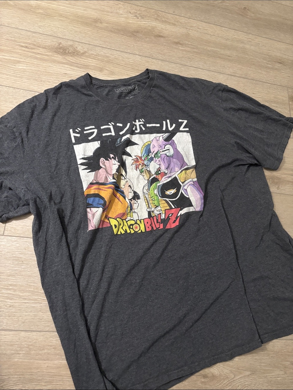 Dragon Ball Z Graphic Tee - dark gray Men's Shirt
